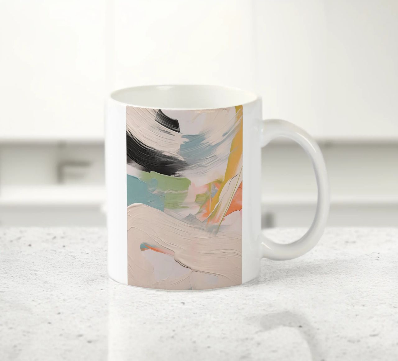 Boho Artistic 1 Texture 1 tazza in ceramica da Boho Print Collection