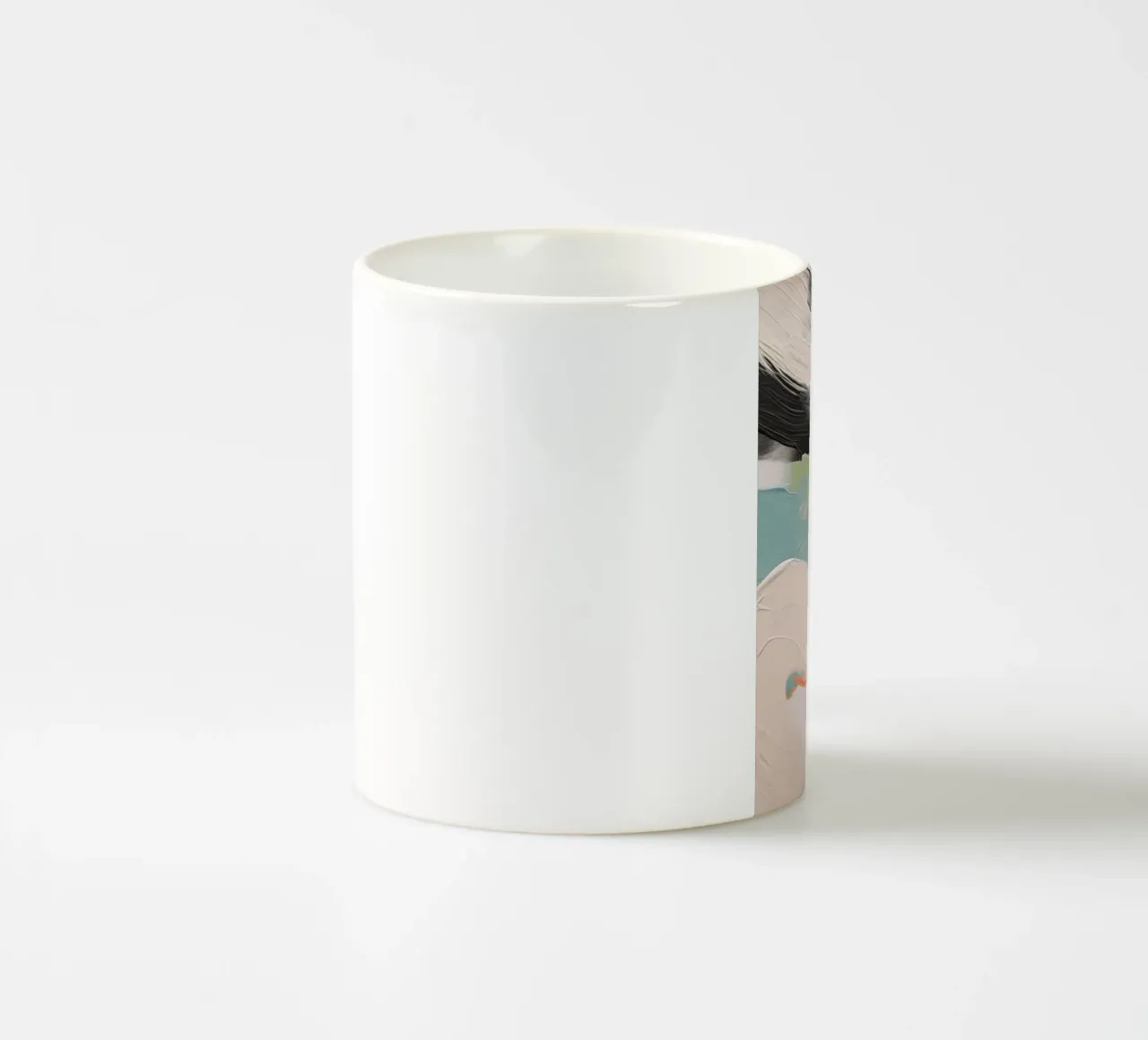 Boho Artistic 1 Texture 1 Keramik Tasse von Boho Print Collection