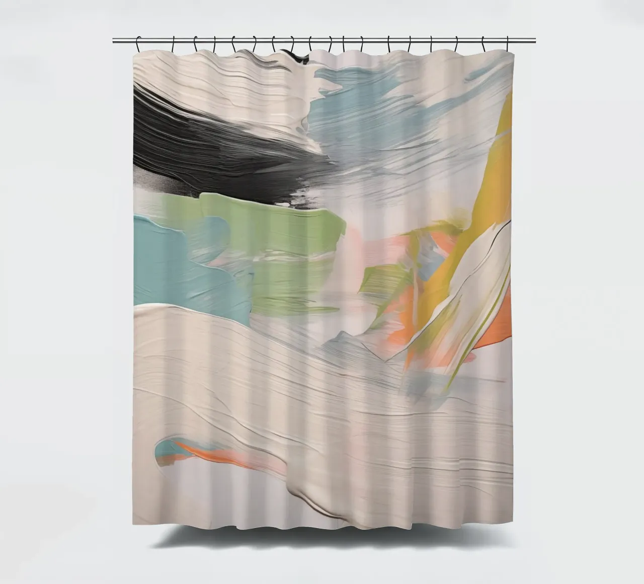 Boho Artistic 1 Texture 1 Duschvorhang von Boho Print Collection