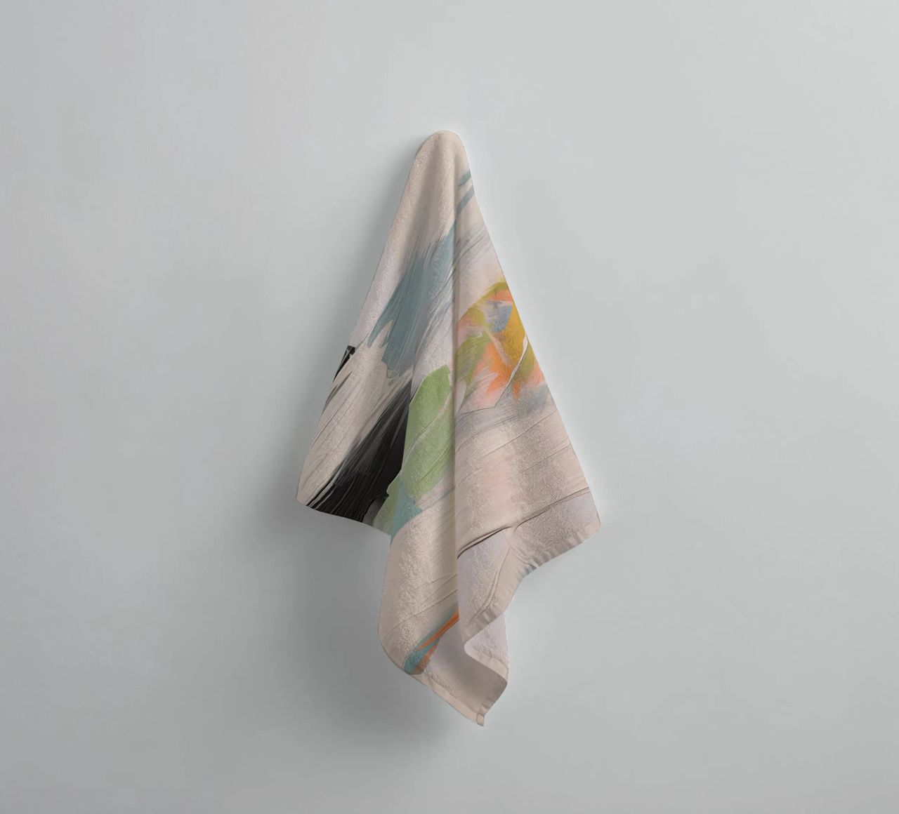 Boho Artistic 1 Texture 1 asciugamano da bagno da Boho Print Collection