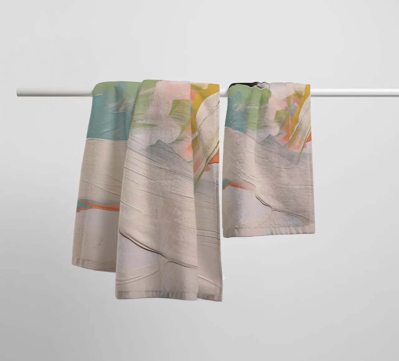Boho Artistic 1 Texture 1 asciugamano da bagno da Boho Print Collection