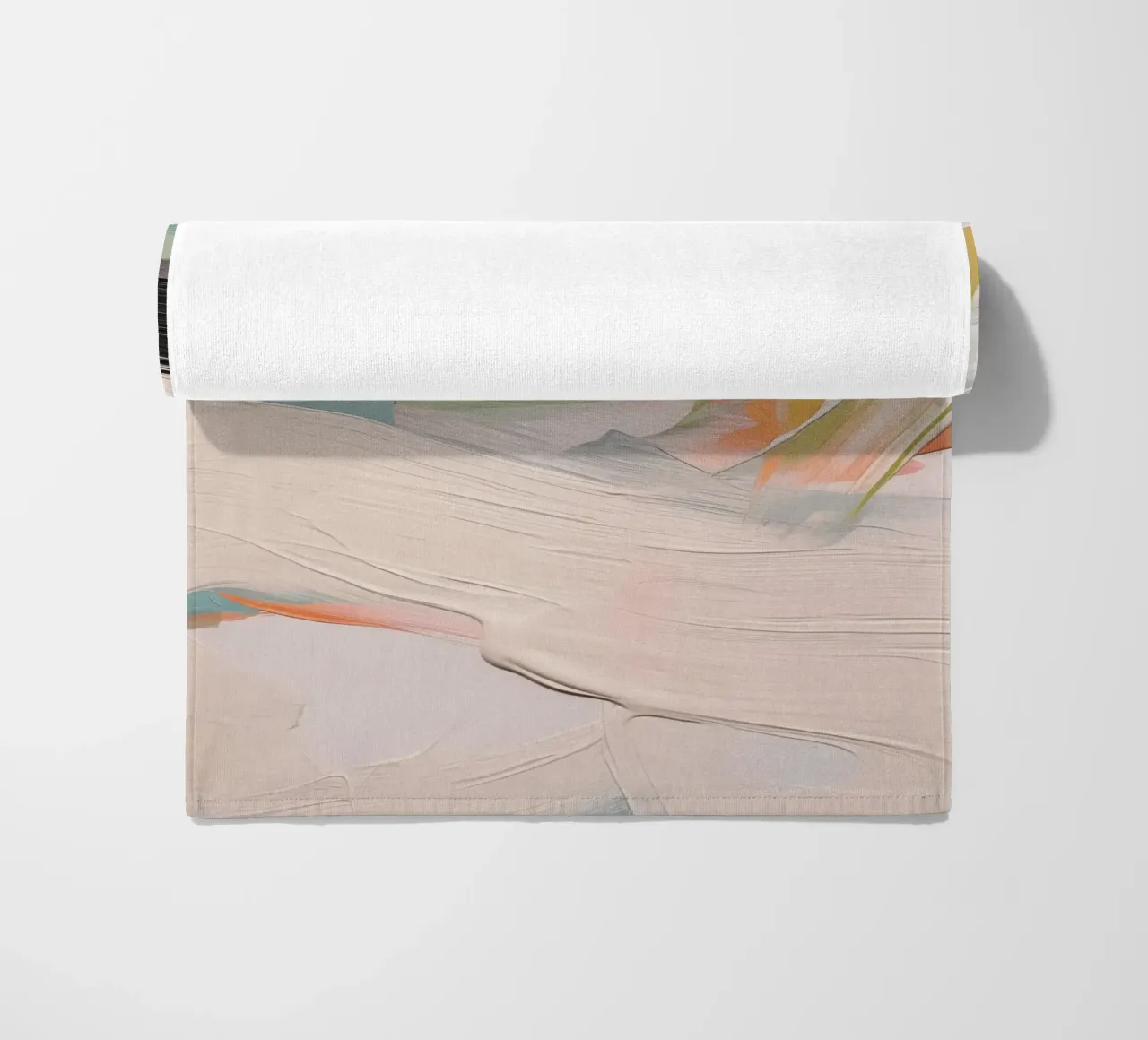 Boho Artistic 1 Texture 1 beach towel by Boho Print Collection
