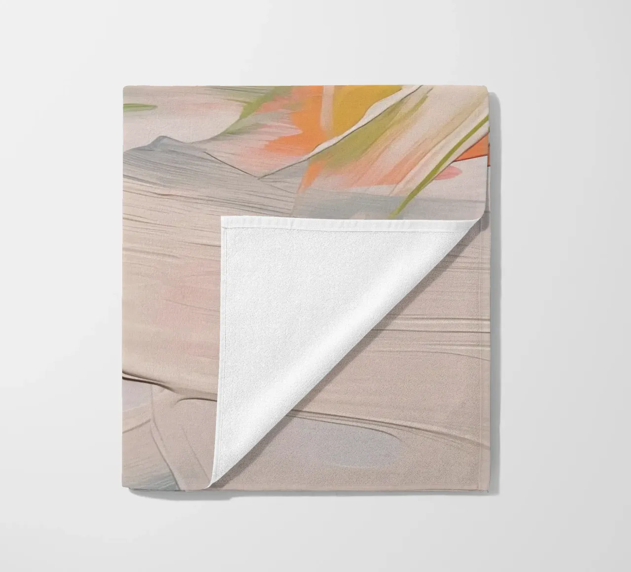 Boho Artistic 1 Texture 1 beach towel by Boho Print Collection