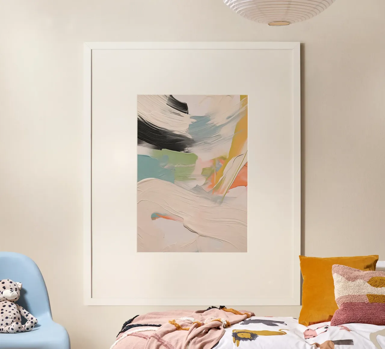 Boho Artistic 1 Texture 1 poster da Boho Print Collection