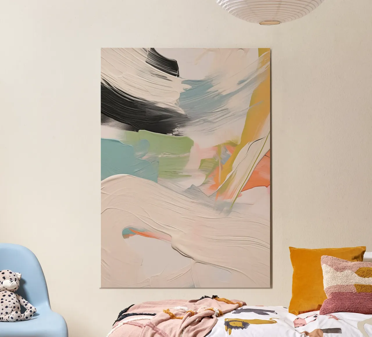 Boho Artistic 1 Texture 1 poster da Boho Print Collection