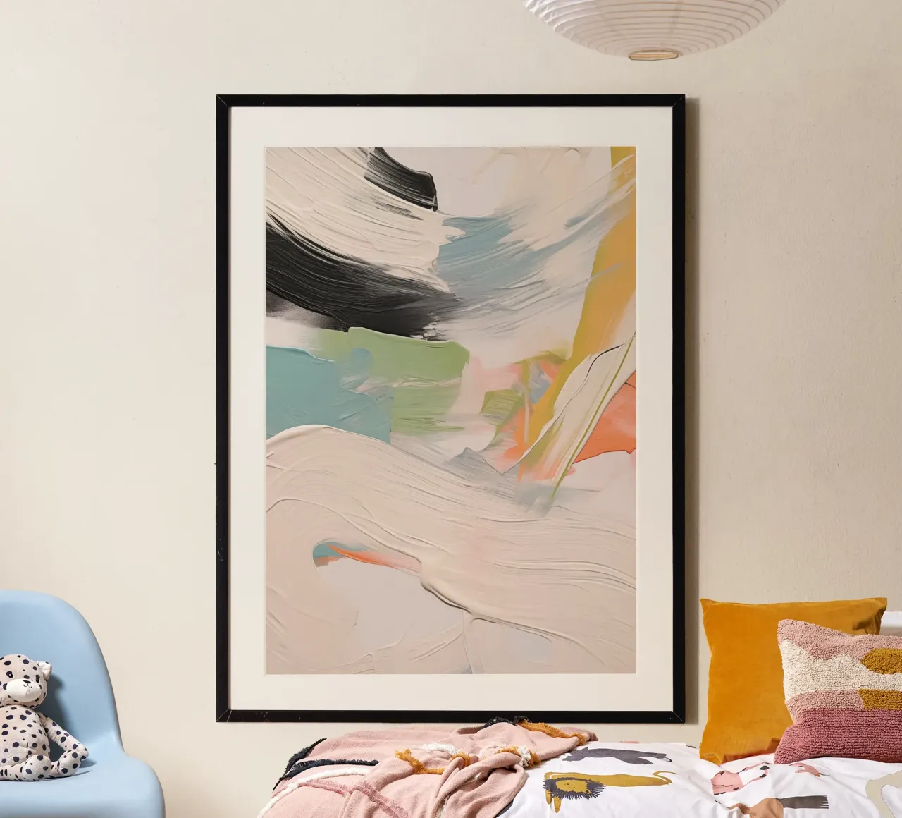 Boho Artistic 1 Texture 1 poster da Boho Print Collection