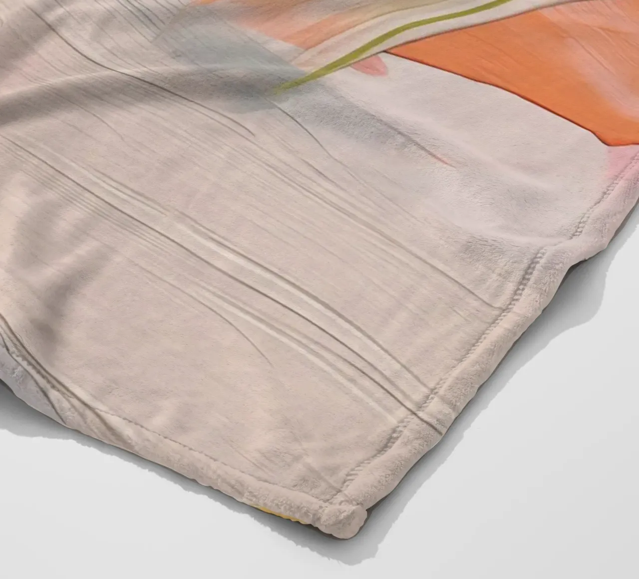 Boho Artistic 1 Texture 1 coperta in pile da Boho Print Collection