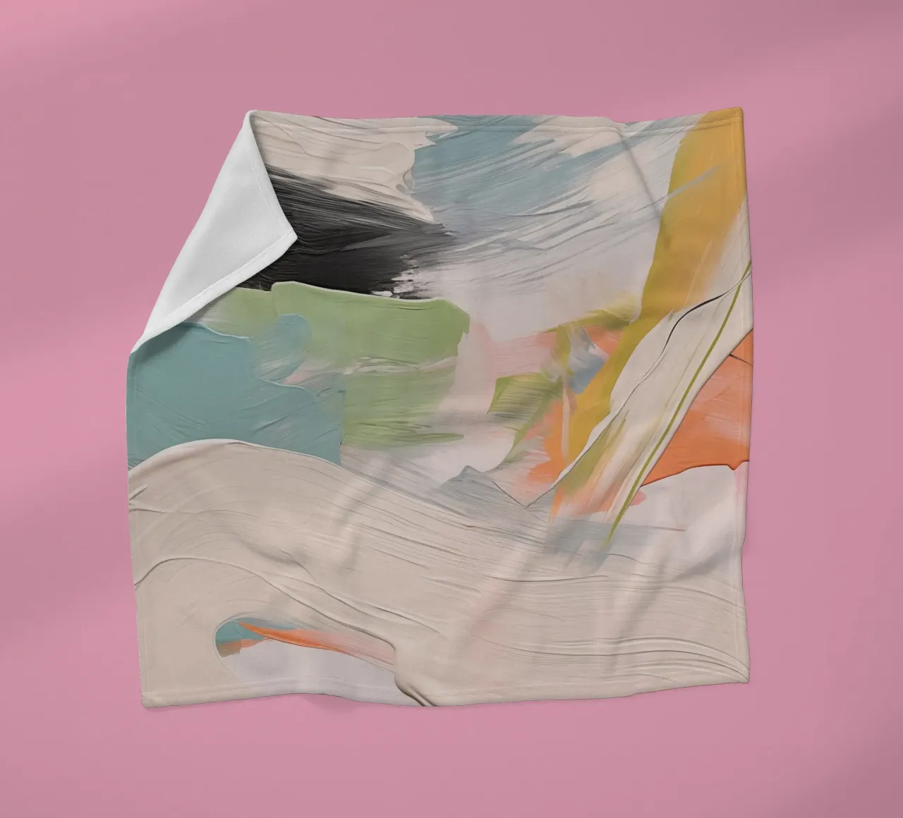 Boho Artistic 1 Texture 1 coperta in pile da Boho Print Collection