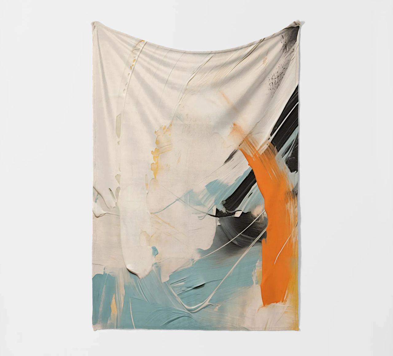 Boho Artistic 1 Texture 2 coperta in pile da Boho Print Collection