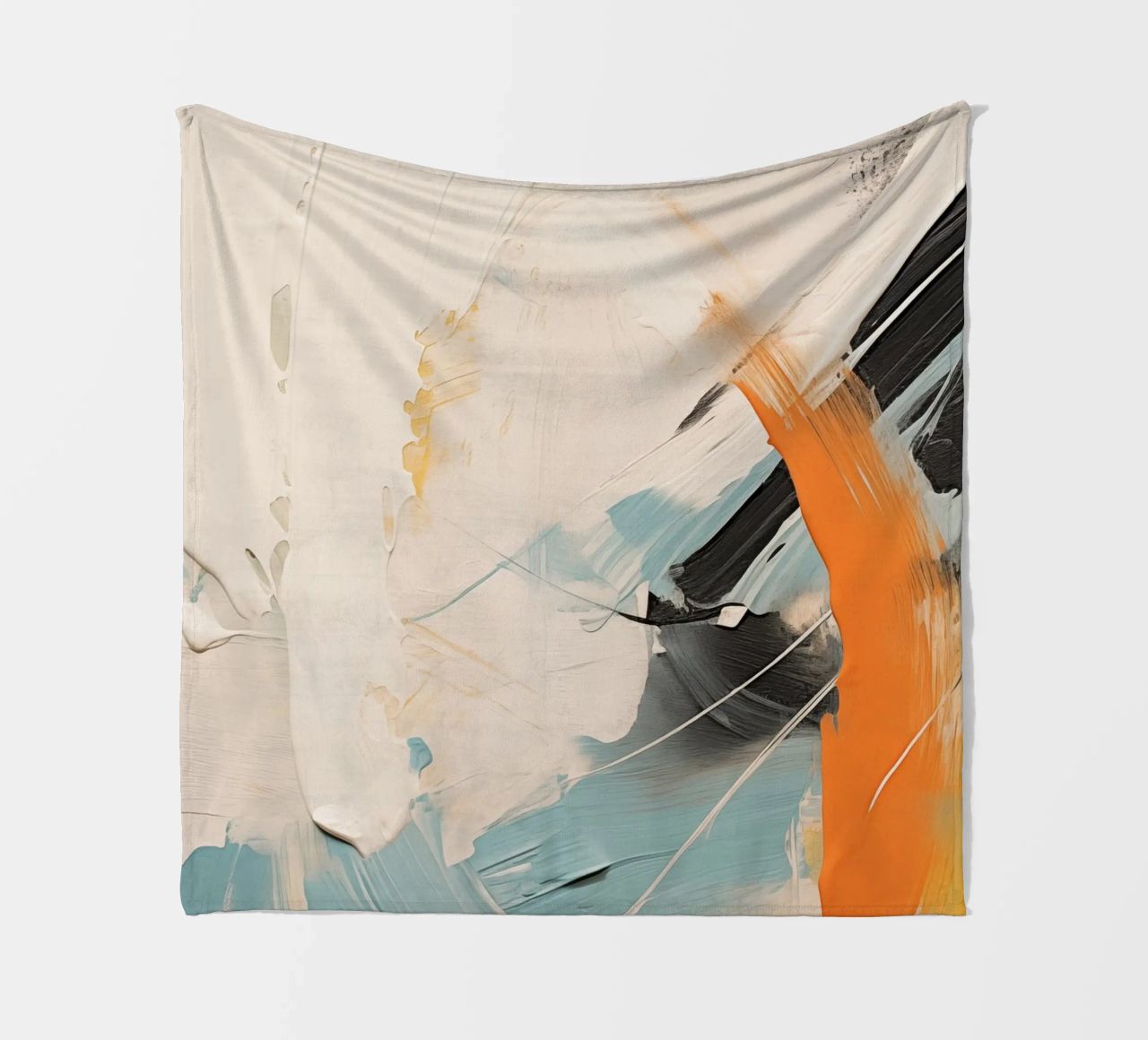 Boho Artistic 1 Texture 2 coperta in pile da Boho Print Collection