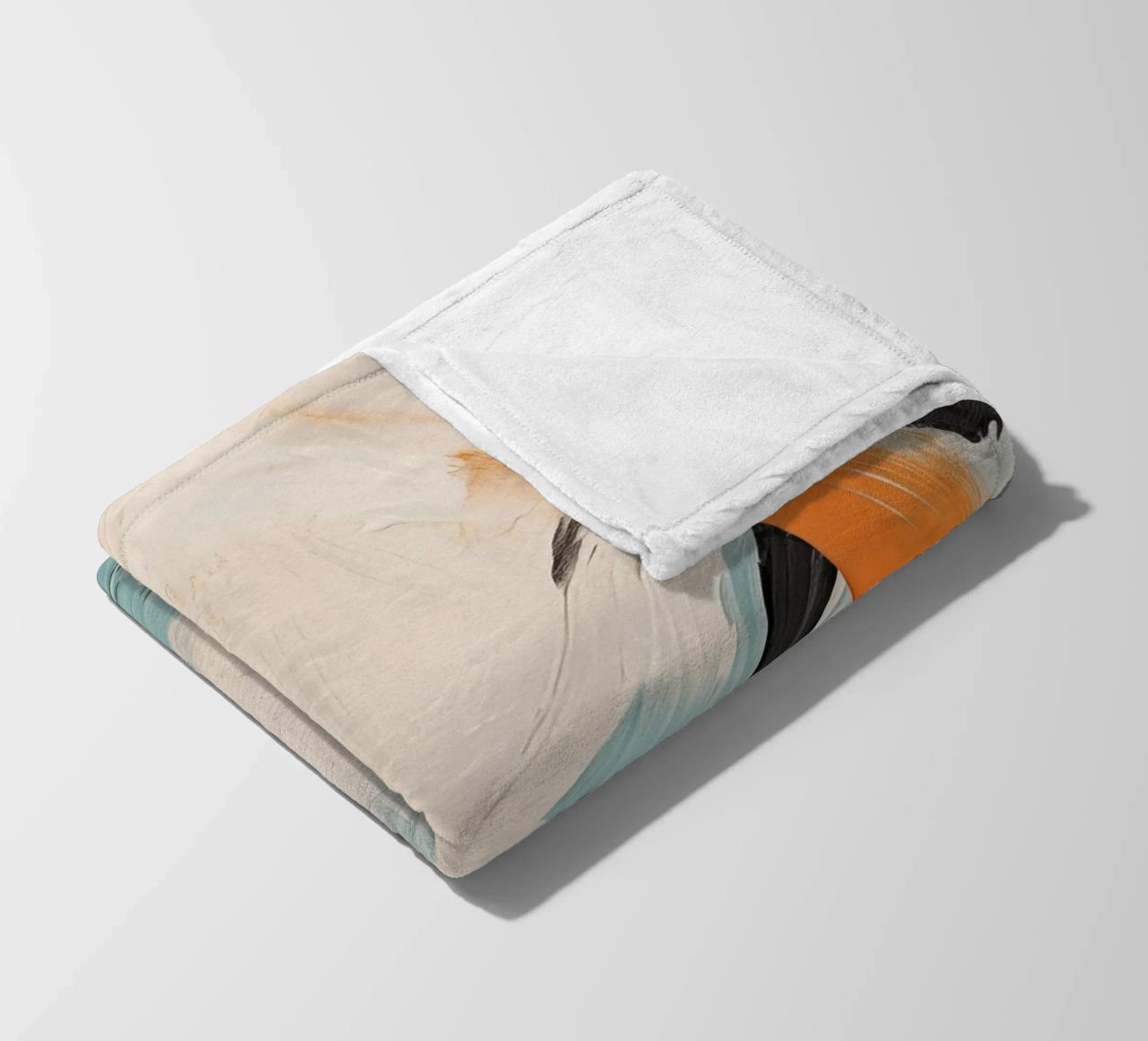 Boho Artistic 1 Texture 2 coperta in pile da Boho Print Collection