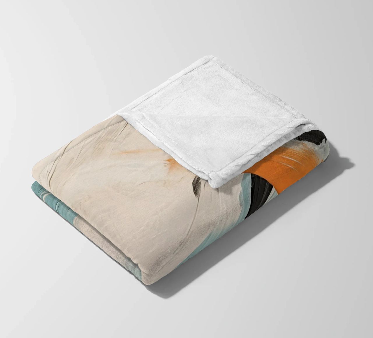 Boho Artistic 1 Texture 2 coperta in pile da Boho Print Collection