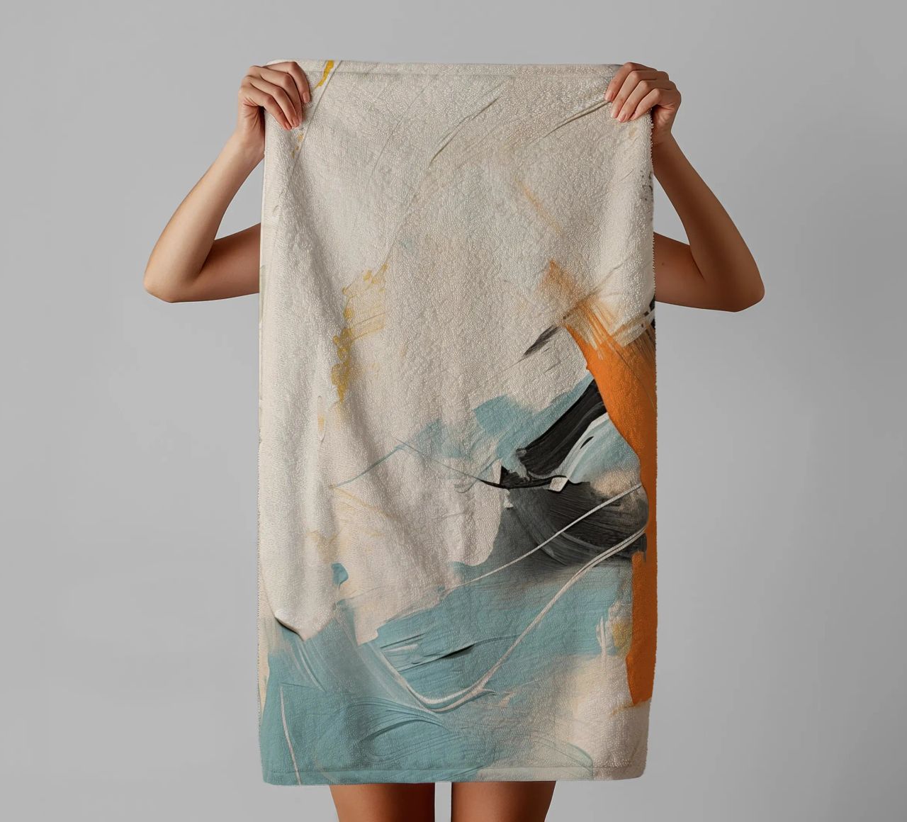 Boho Artistic 1 Texture 2 asciugamano da bagno da Boho Print Collection