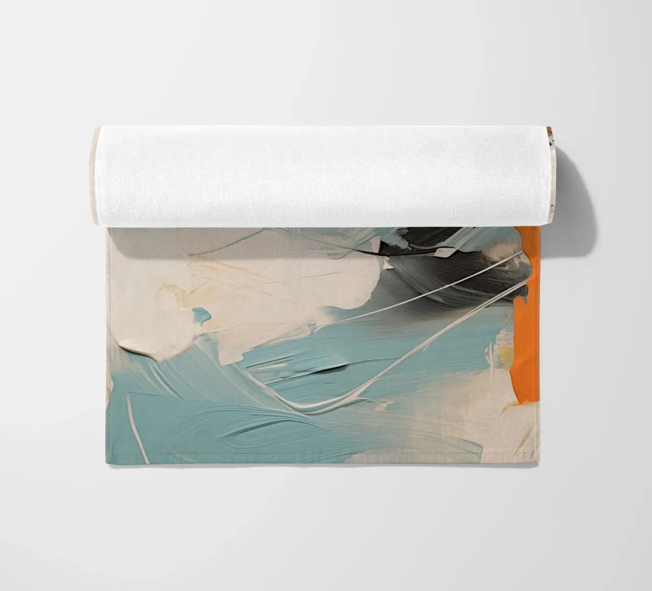 Boho Artistic 1 Texture 2 telo mare da Boho Print Collection