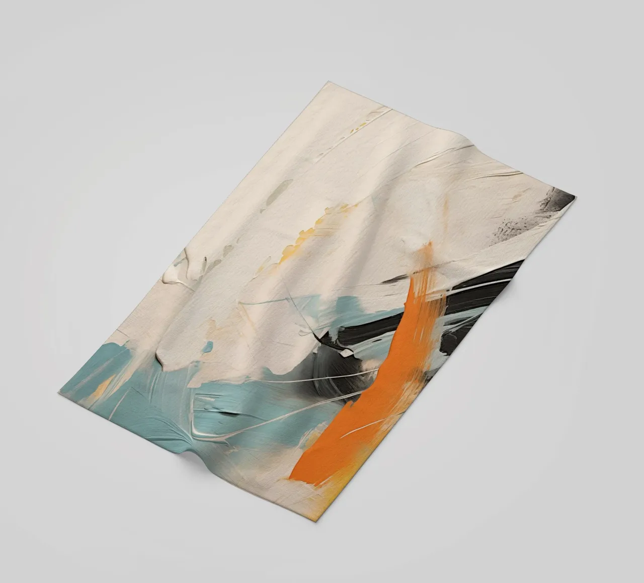 Boho Artistic 1 Texture 2 telo mare da Boho Print Collection