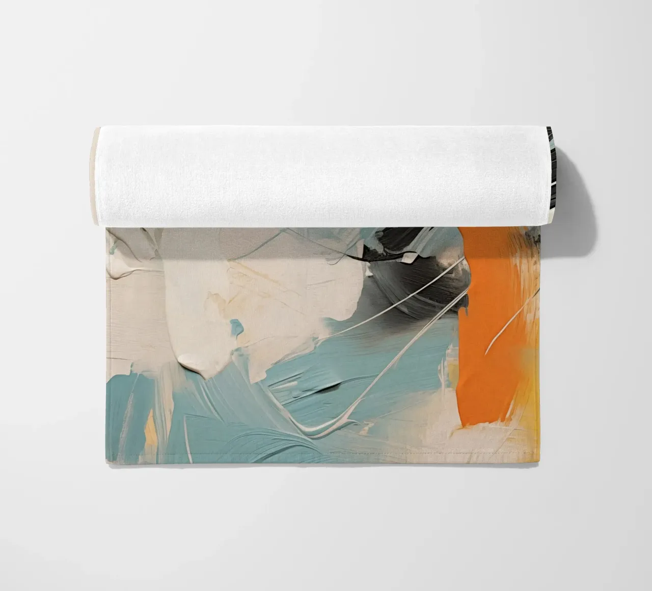 Boho Artistic 1 Texture 2 telo mare da Boho Print Collection