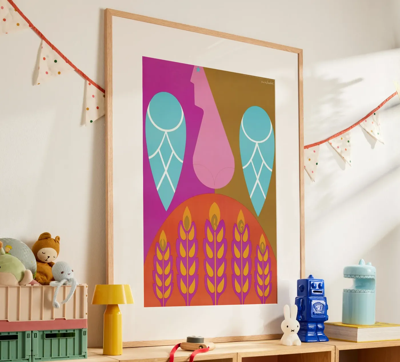 Virgo poster van Simboli Design