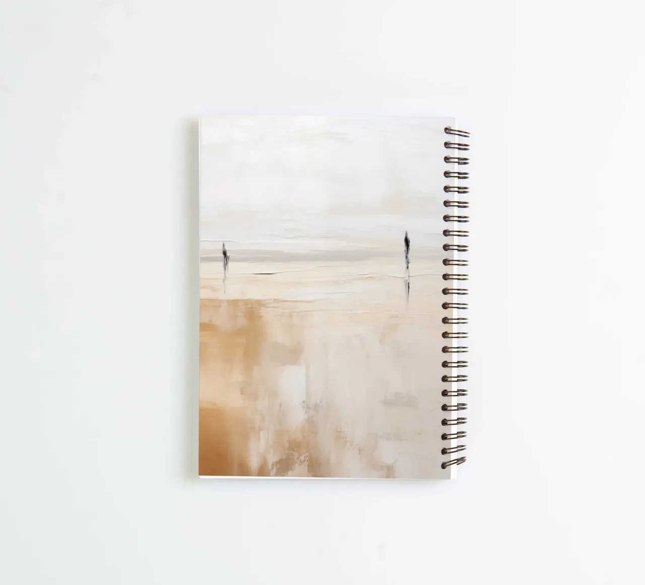 Boho Artistic 1 Texture 4 spiral notebook by Boho Print Collection