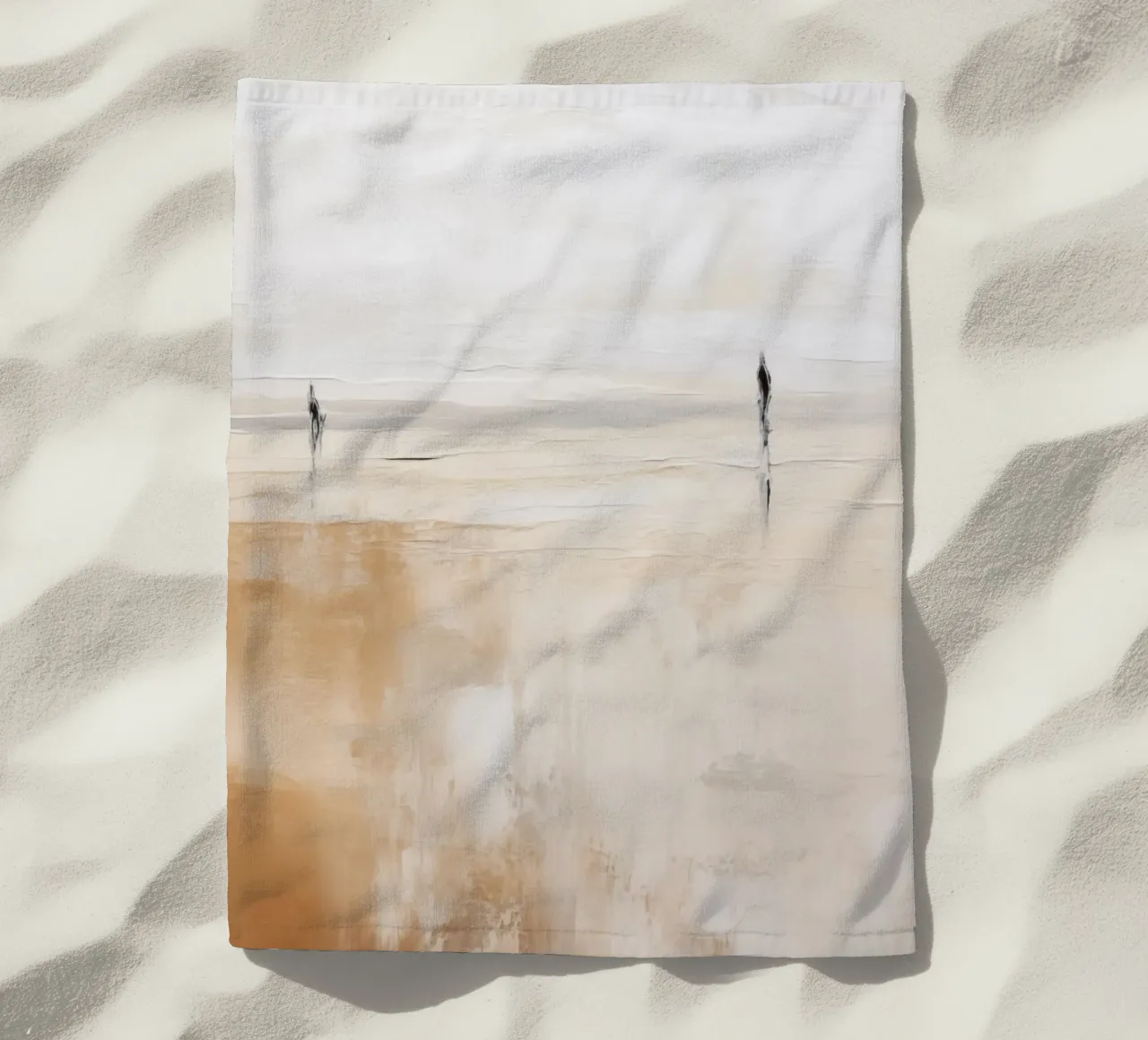 Boho Artistic 1 Texture 4 telo mare da Boho Print Collection