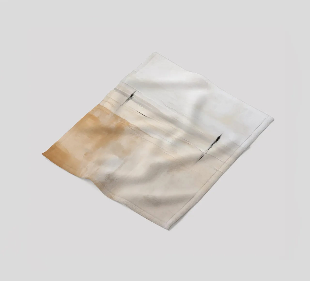 Boho Artistic 1 Texture 4 coperta in pile da Boho Print Collection