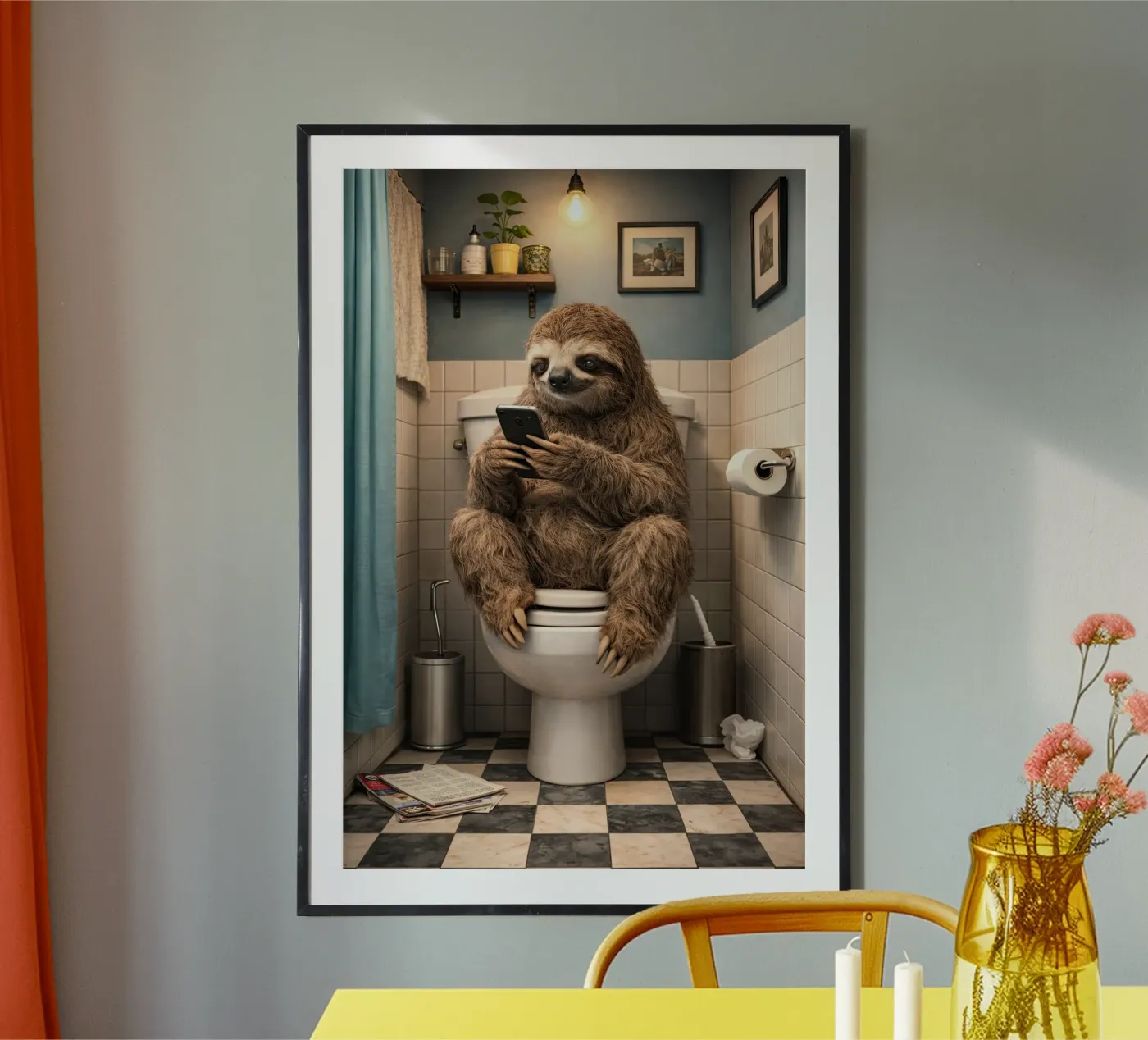 Langsames Scrollen Poster von Matthews_Gallerie