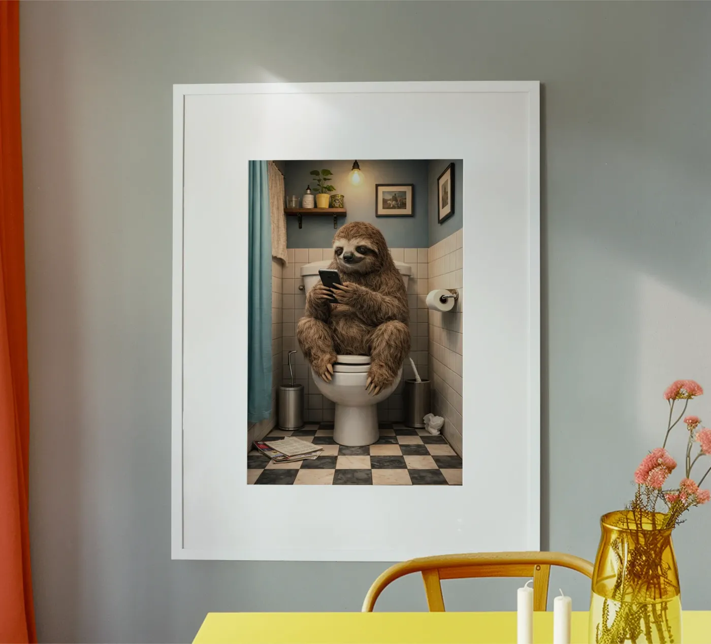 Langsames Scrollen Poster von Matthews_Gallerie