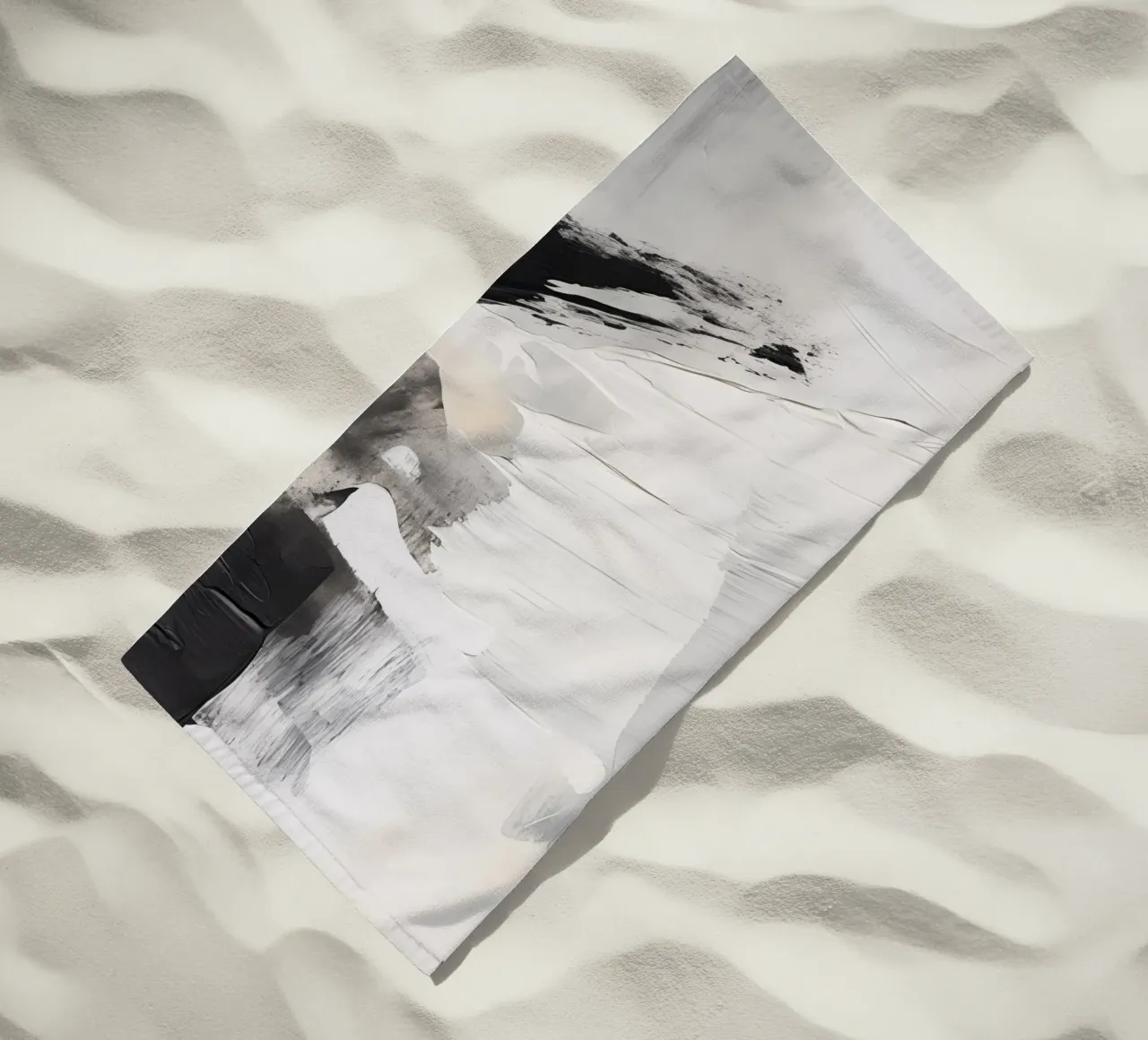 Boho Artistic 2 Texture 1 telo mare da Boho Print Collection