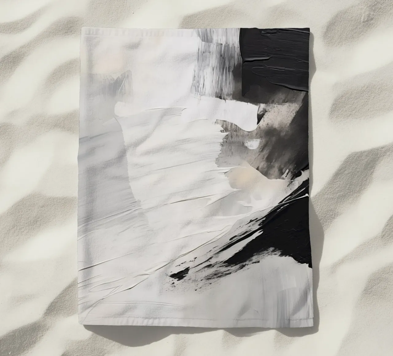 Boho Artistic 2 Texture 1 telo mare da Boho Print Collection