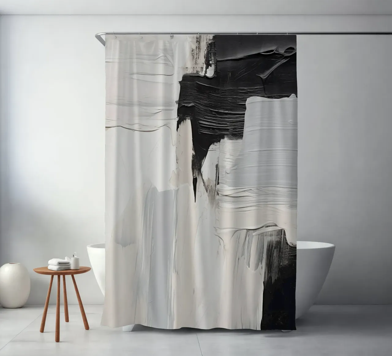 Boho Artistic 2 Texture 2 tenda da doccia da Boho Print Collection