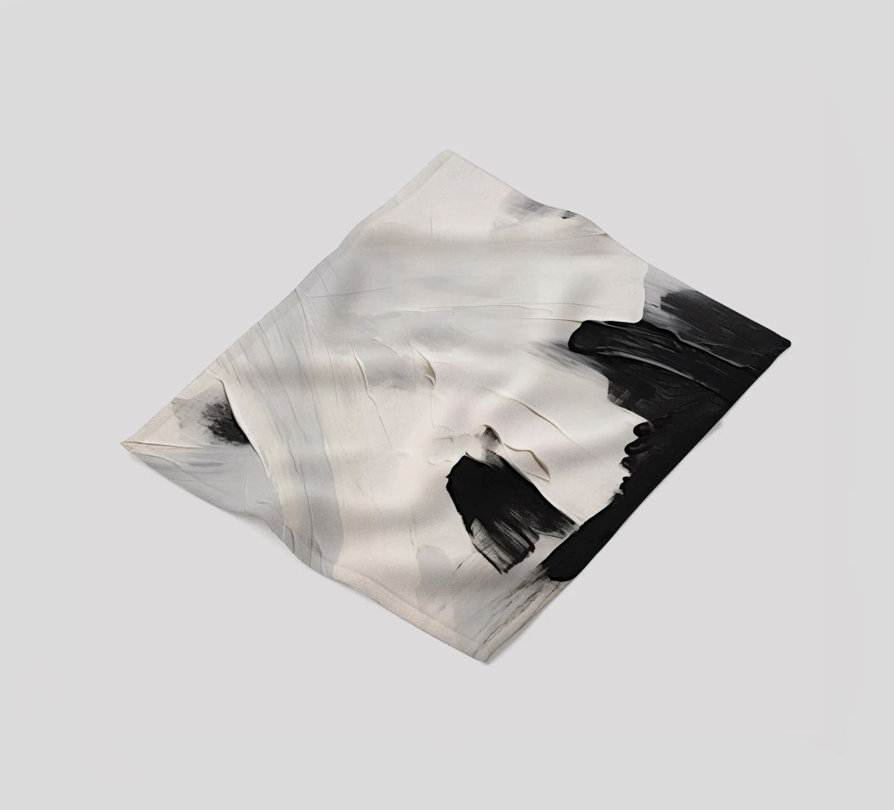Boho Artistic 2 Texture 3 Fleecedecke von Boho Print Collection