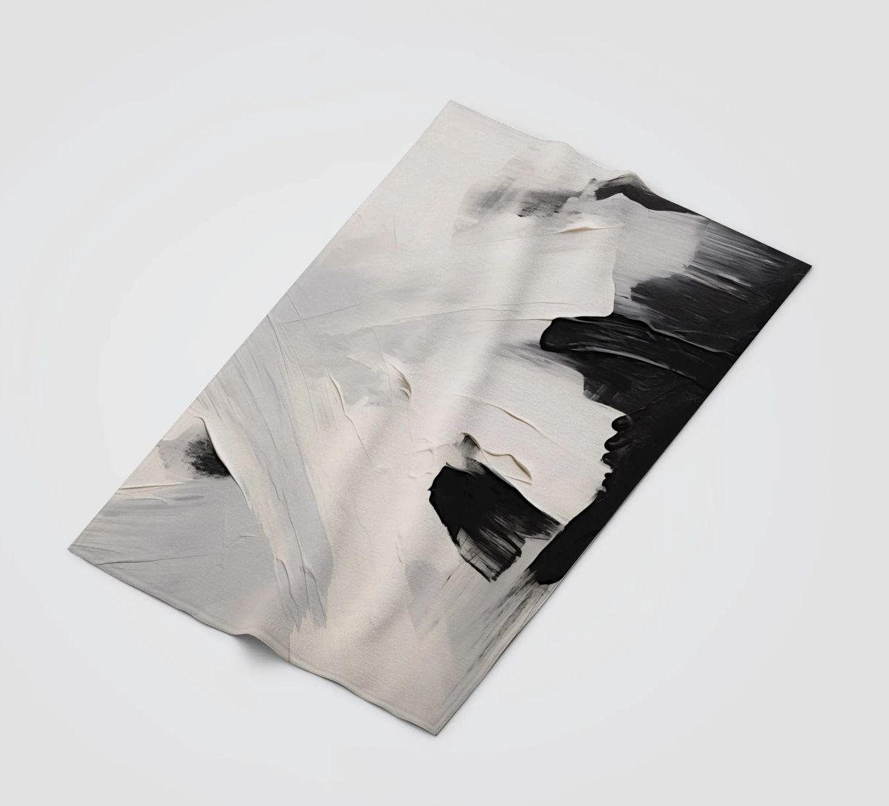 Boho Artistic 2 Texture 3 Fleecedecke von Boho Print Collection