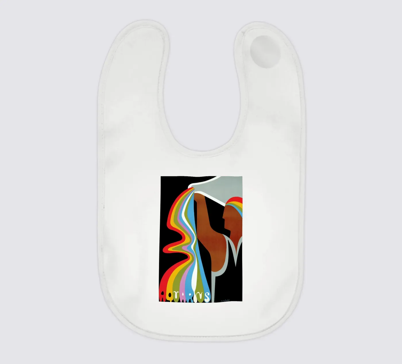 Aquarius bavaglino da Simboli Design