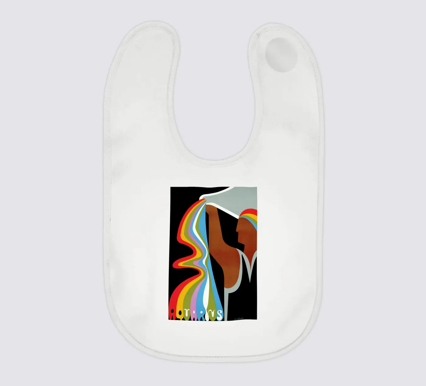 Aquarius Babylätzchen von Simboli Design