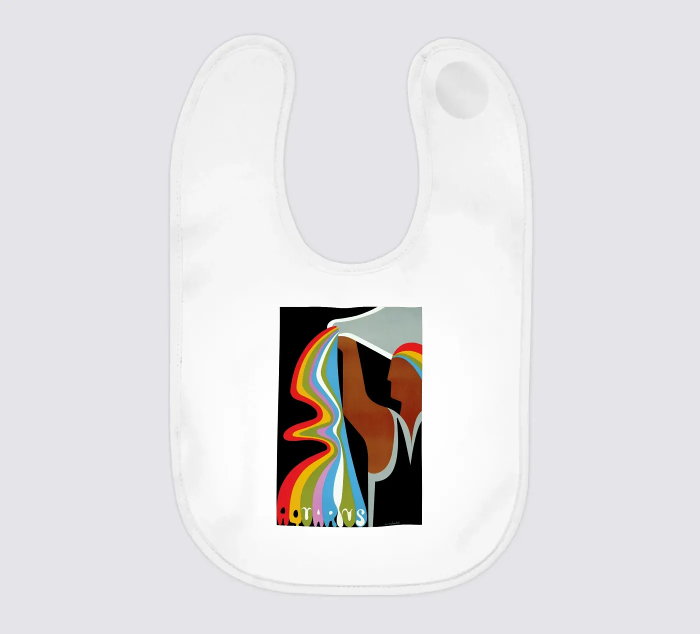 Aquarius bavaglino da Simboli Design