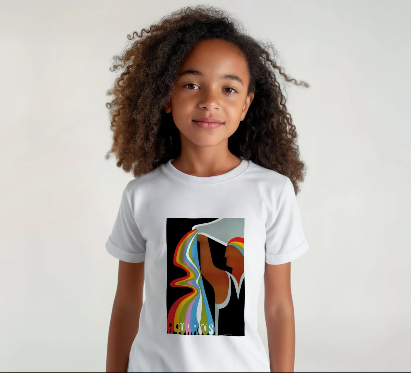 Aquarius t-shirt bambini da Simboli Design