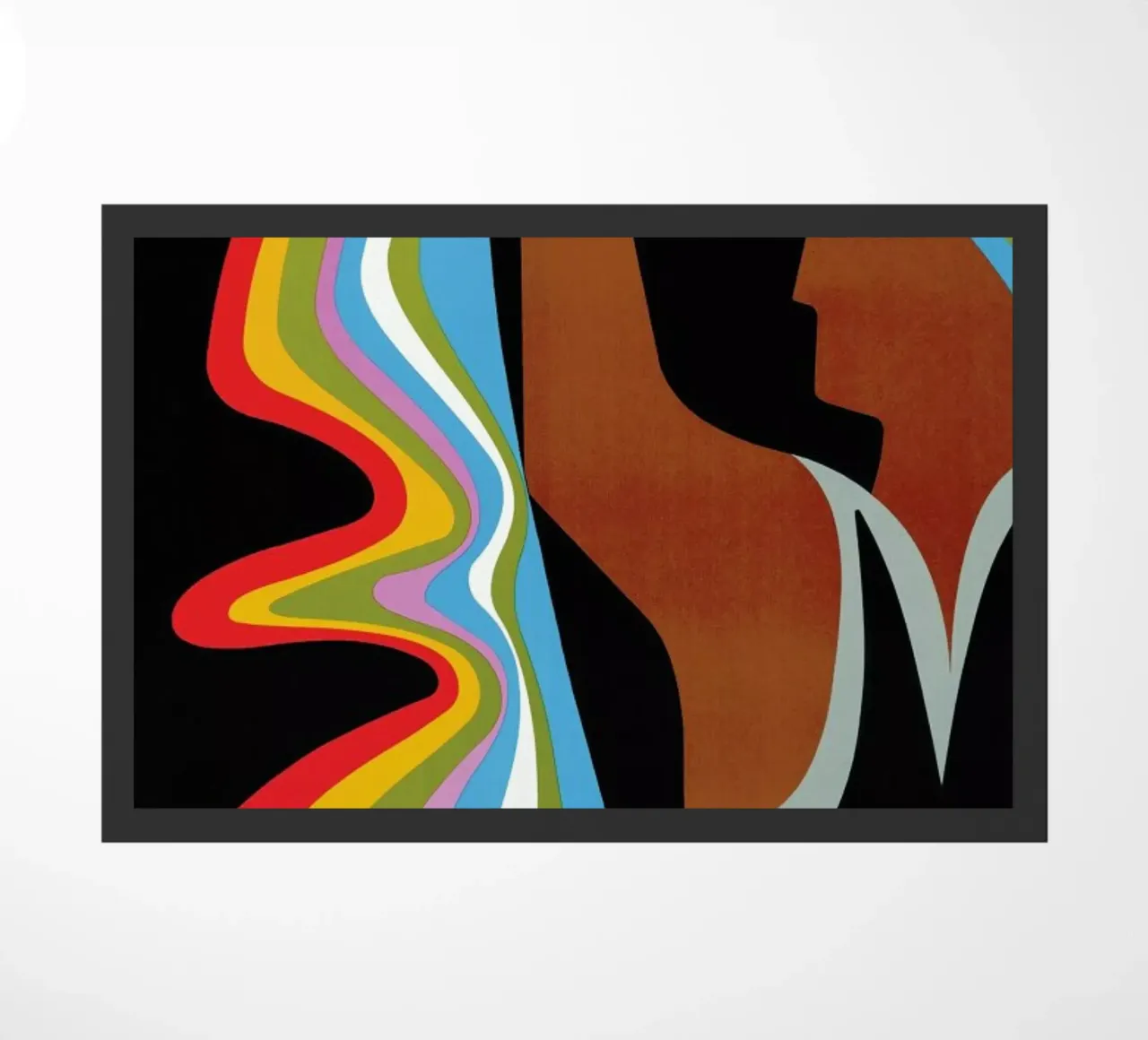 Aquarius doormat by Simboli Design