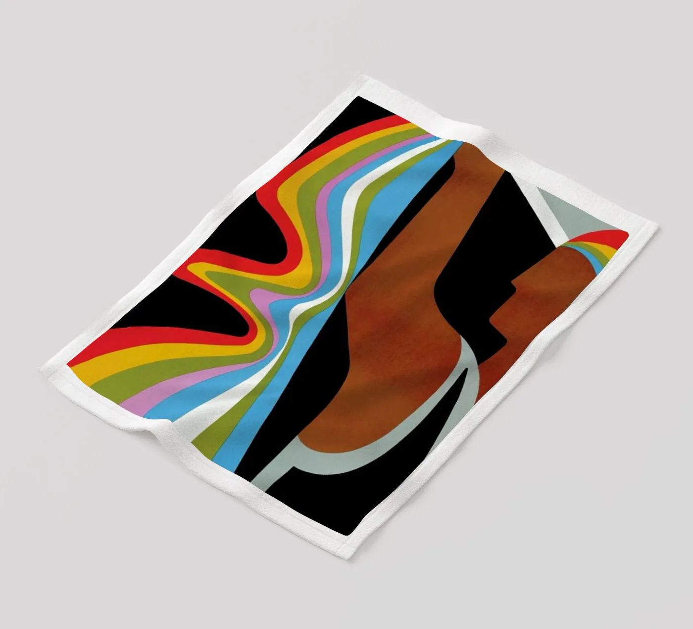 Aquarius Fleecedecke von Simboli Design