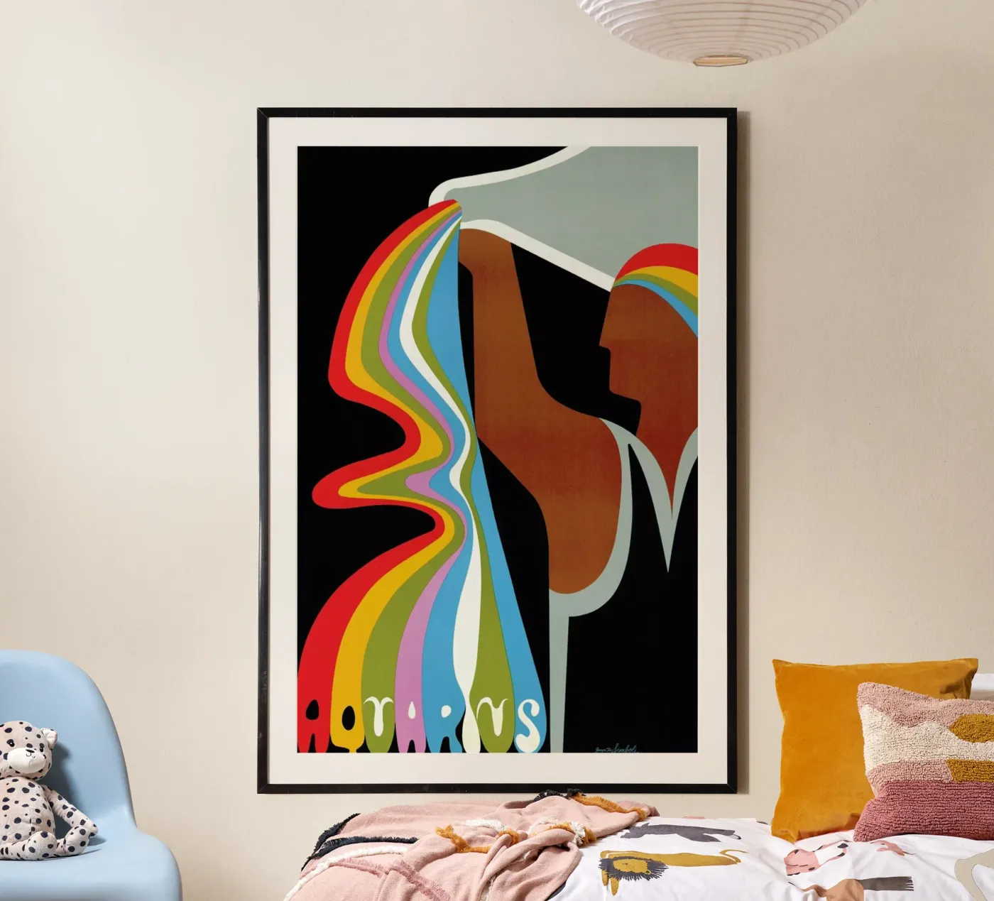 Aquarius poster da Simboli Design