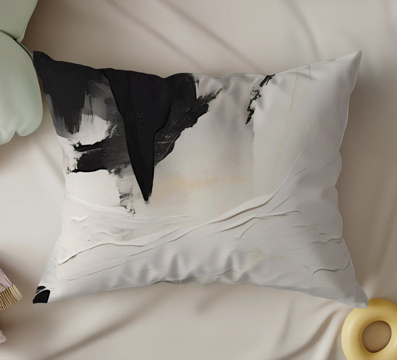 Boho Artistic 2 Texture 4 cuscino da Boho Print Collection