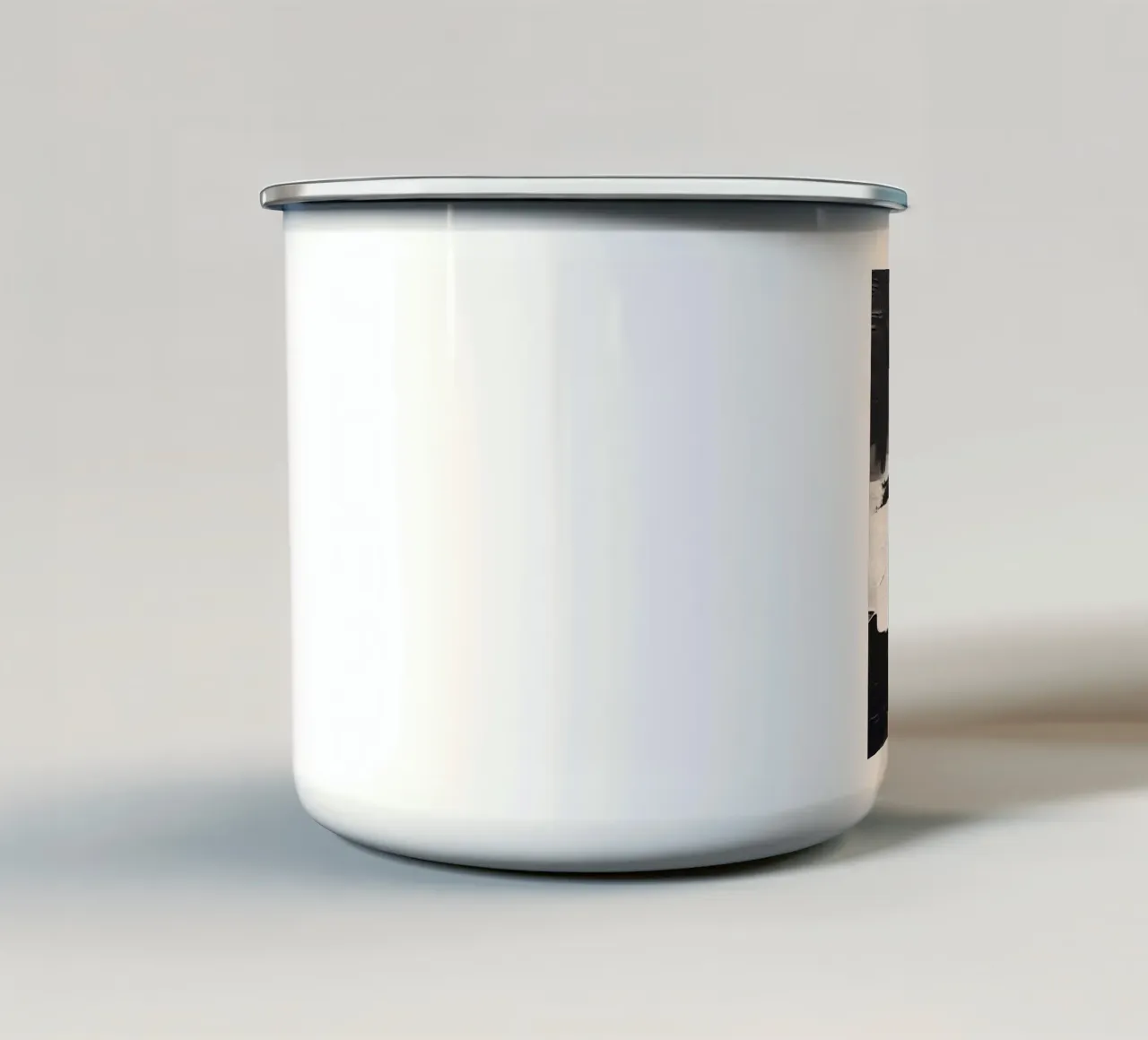 Boho Artistic 2 Texture 4 Emaille Tasse von Boho Print Collection