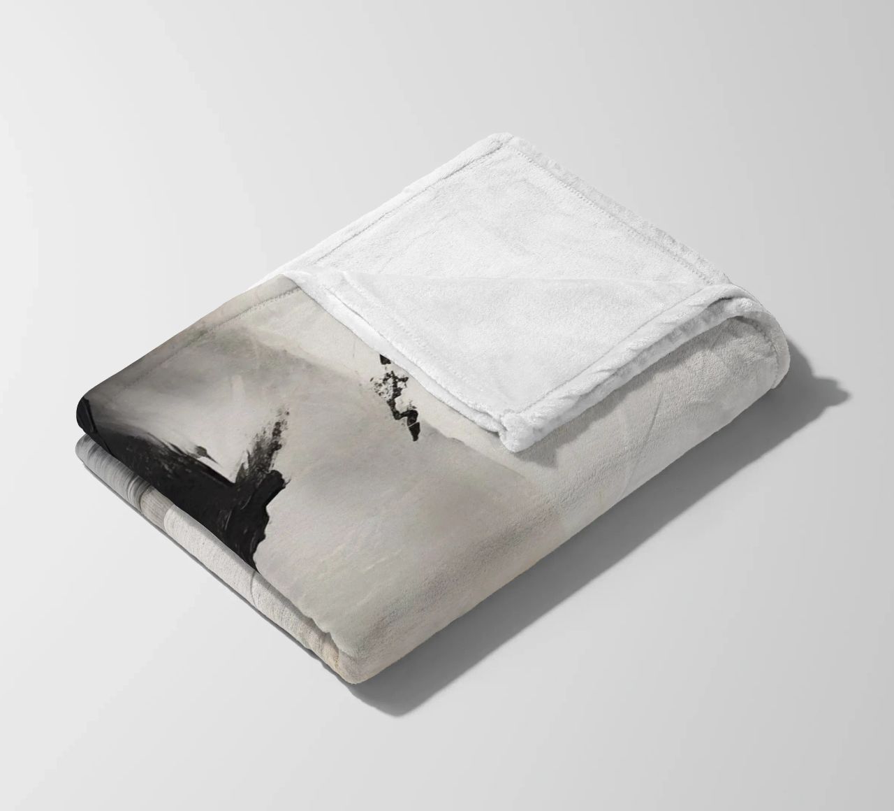 Boho Artistic 2 Texture 4 coperta in pile da Boho Print Collection