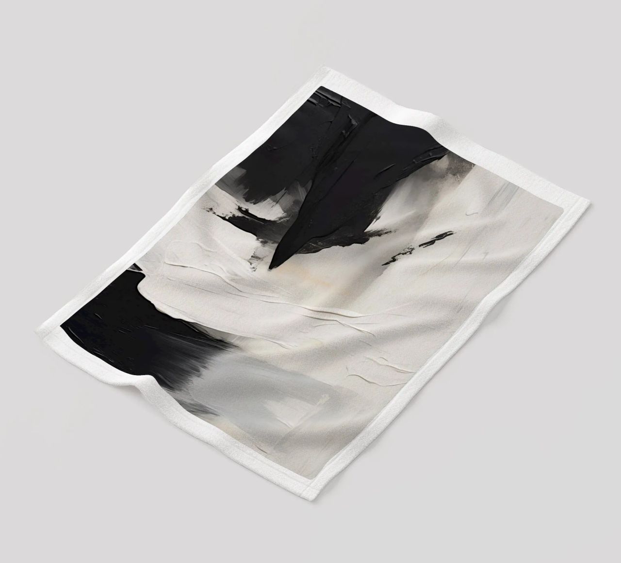 Boho Artistic 2 Texture 4 coperta in pile da Boho Print Collection