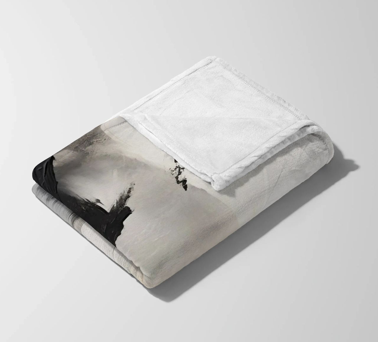 Boho Artistic 2 Texture 4 coperta in pile da Boho Print Collection