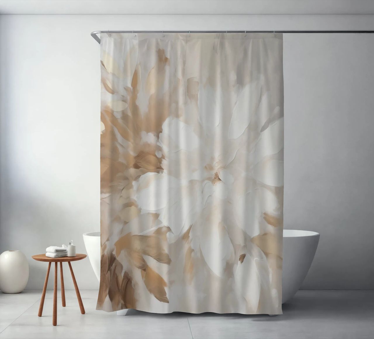 Boho Artistic 3 Texture 1 tenda da doccia da Boho Print Collection