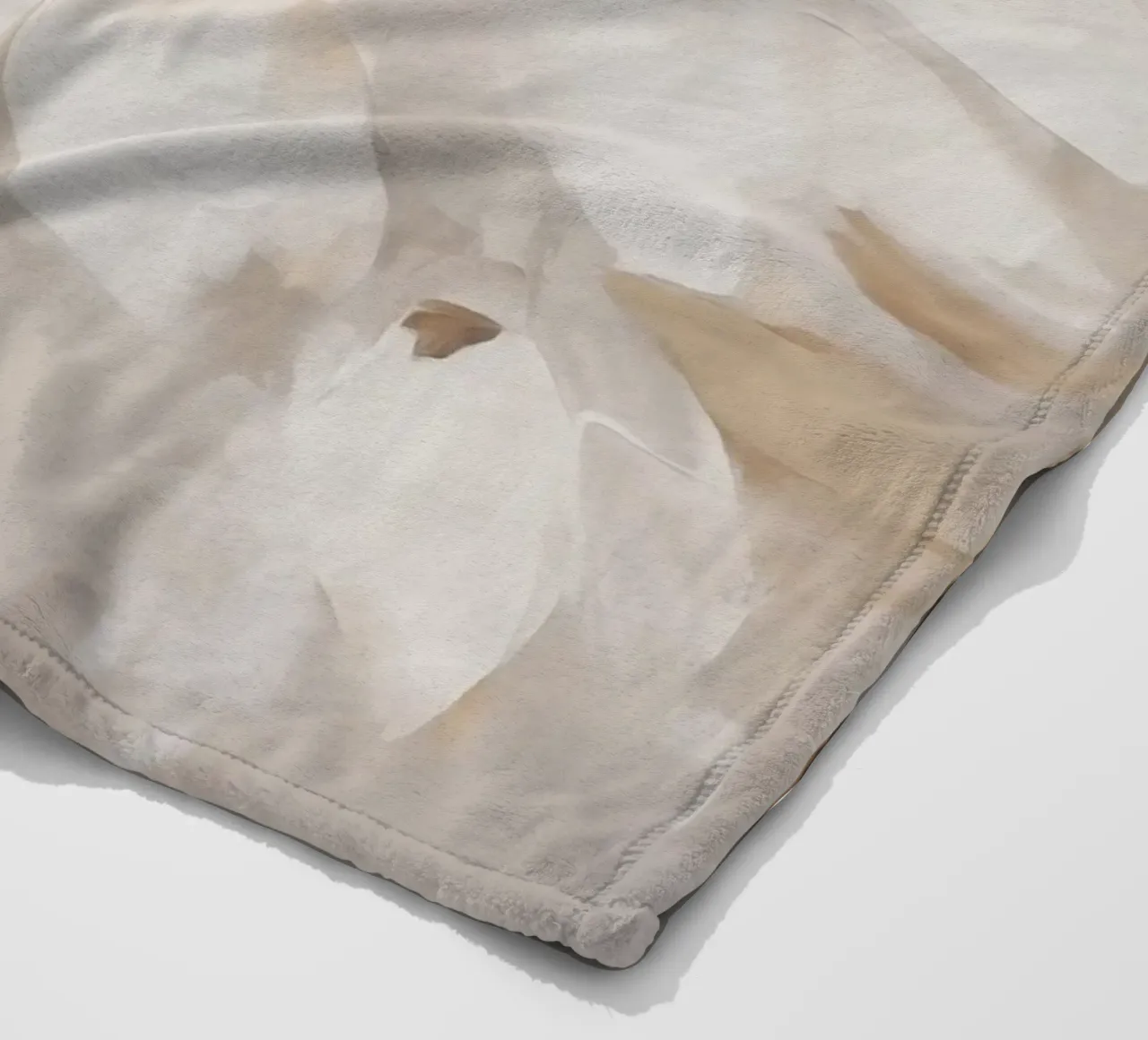 Boho Artistic 3 Texture 1 coperta in pile da Boho Print Collection