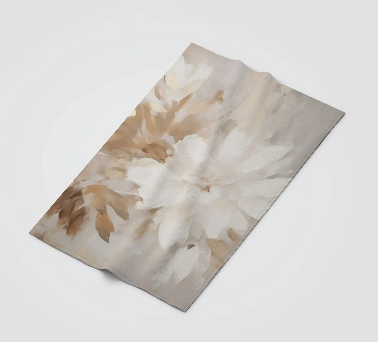 Boho Artistic 3 Texture 1 coperta in pile da Boho Print Collection