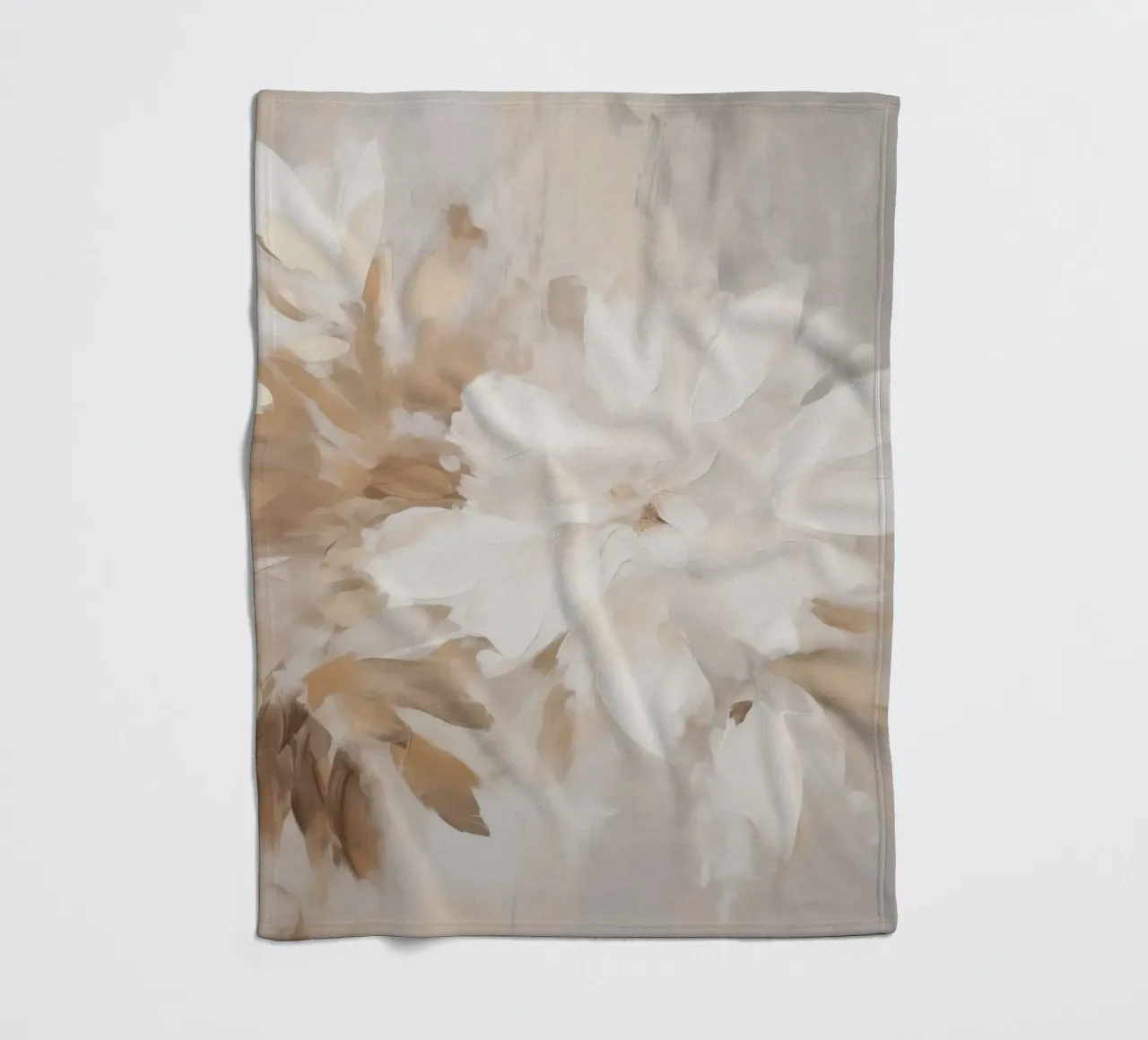 Boho Artistic 3 Texture 1 coperta in pile da Boho Print Collection