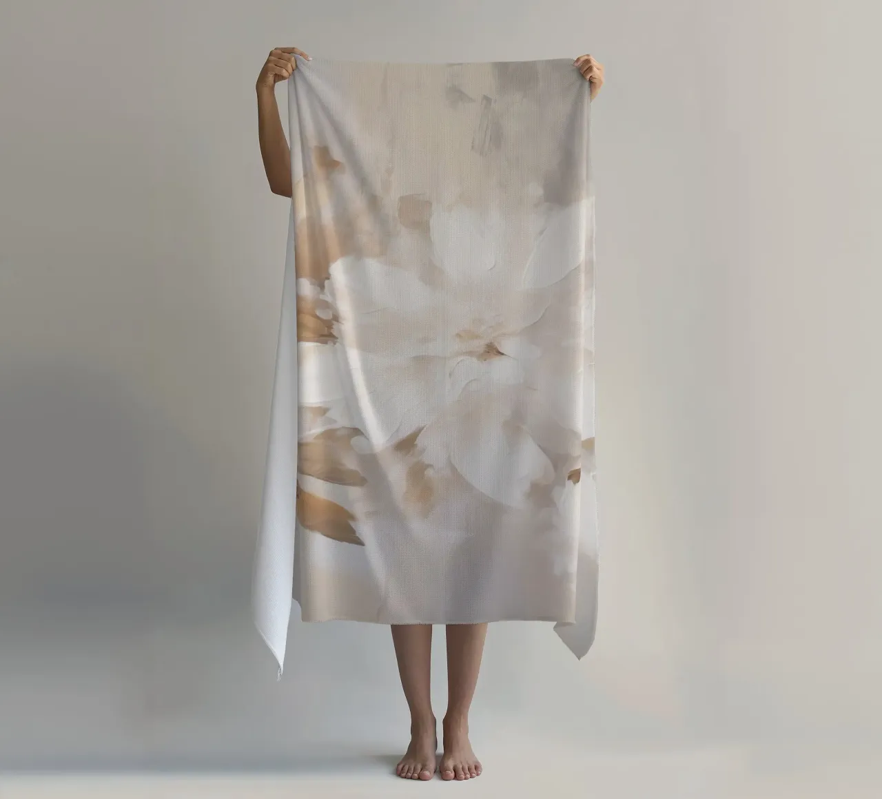 Boho Artistic 3 Texture 1 telo mare da Boho Print Collection