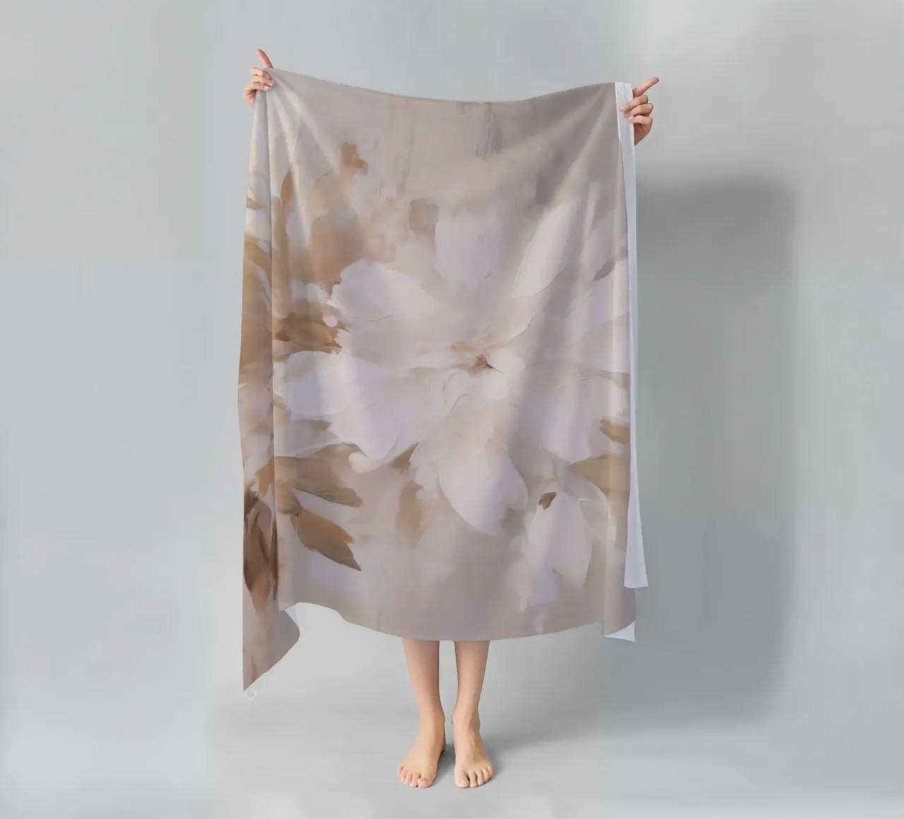 Boho Artistic 3 Texture 1 telo mare da Boho Print Collection