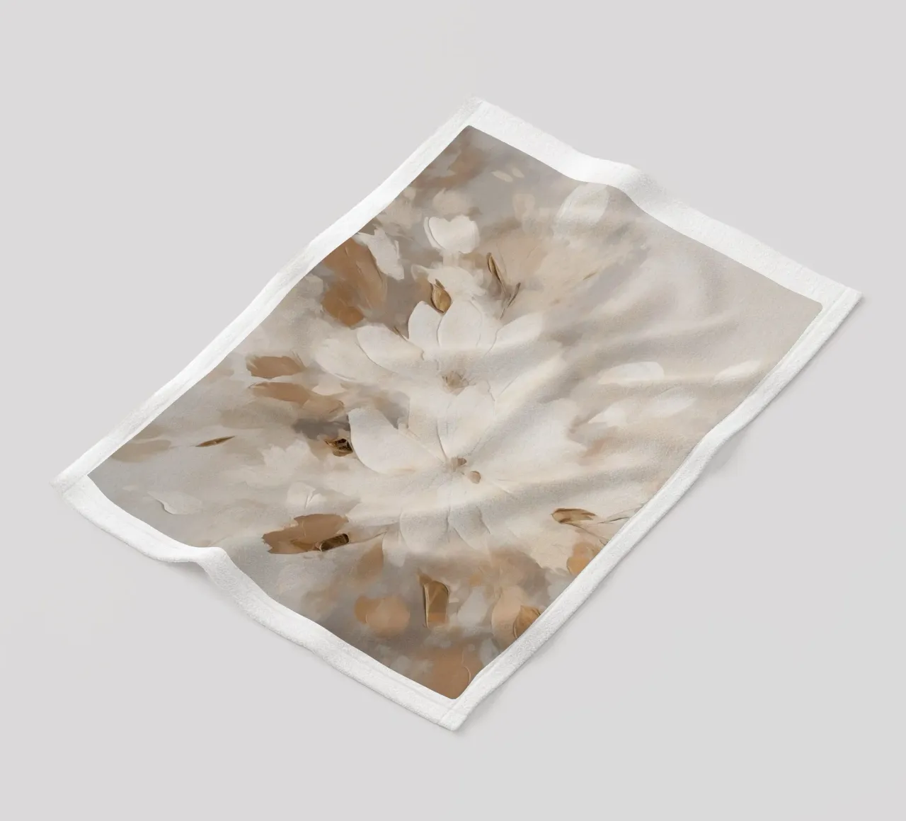 Boho Artistic 3 Texture 2 coperta in pile da Boho Print Collection